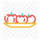 Tomatoes Plate Icon