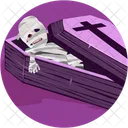 Tomb Mummy Coffin Icon