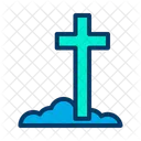 Cementery Cross Funeral Icon