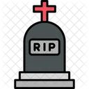 Tomb Death Halloween Icon