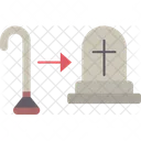 Tomb Death Burial Icon