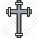 Tomb Cross Cementry Cross Halloween Cross Icon