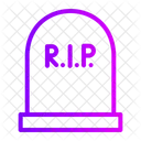 Tombstone Rip Cemetery Icon