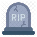 Tombstone Rip Death Icon