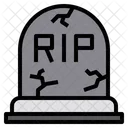 Tombstone Horror Scary Icon