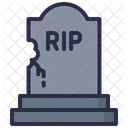 Horror Tombstone Graveyard Icon