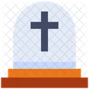 Tombstone Grave Scare Icon