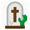 Tombstone Death Scream Icon