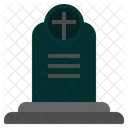 Tombstone Grave Cemetery Cross Graveyard Icon