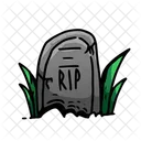 Tombstone Halloween Horror Icon