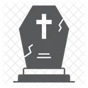 Tombstone Gravestone Headstone Icône