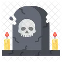 Tombstone Grave Halloween Icon