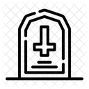 Tombstone Headstone Grave Icon