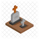 Tombstone Grave Halloween Icon