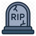 Tombstone Rip Death Icon
