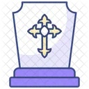 Tombstone With Rip Tombstone Grave Icon