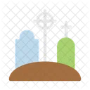 Tombstones Religion Death Icon