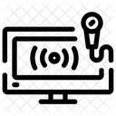 Elektronik Audio Mikrofon Symbol