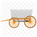 Tonga Open Carriage Horse Cart Icon