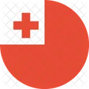 Tonga Flag World Icon