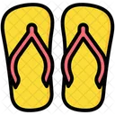 Tongs Tongs Pantoufles Icon