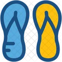 Tongs Tongs Pantoufles Icon