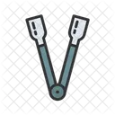 Tongs Science Experiment Icon