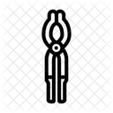 Tongs Blacksmith Metal Icon