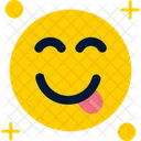 Tongue Tongue Emoji Emoticon Icon