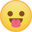 Tongue Taunt Emoji Icon