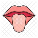 Tongue Lips Mouth Icon