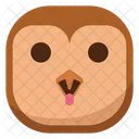 Tongue Owl Icon