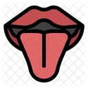Human Body Tongue Taste Icon