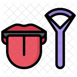Tongue cleaner  Icon