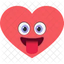 Tongue Emotion Smiley Icon