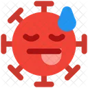 Tongue Face Coronavirus Emoji Coronavirus Icon