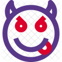 Tongue Face Devil Icon