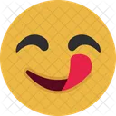 Tongue Happy Tongue Emoji Icône