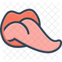 Tongue Mouth Sense Icon