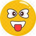 Tongue Cheeky Funny Icon