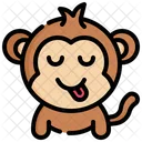 Tongue Monkey  Icon