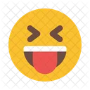Tongue Out Emoji Smileys Icon