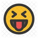 Tongue Out Emoji Smileys Icon