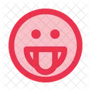 Tongue Out Smileys Emoji Icon