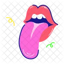 Tongue Out Tongue Emoji Lips Emoji Icon