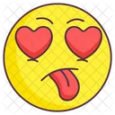 Tongue Out Emoji Crazy Expression Emotag Icon