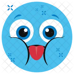 Tongue Out Emotag Emoji Icon