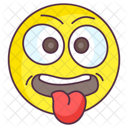 Tongue Out Emoticon Emoji Icon