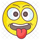 Silly Emoji Foolish Emoji Tongue Out Emoji Icône