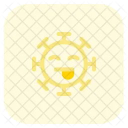 Tongue Smiling Emoji Icon
